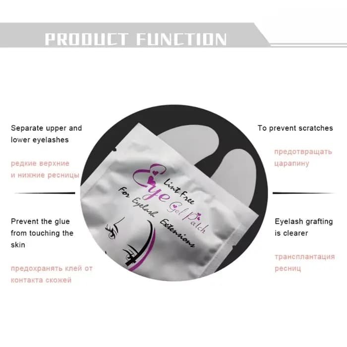 CNKESS-Patchs d'extension de cils, 500 paires, greffage de faux cils sous les yeux, coussinets non p