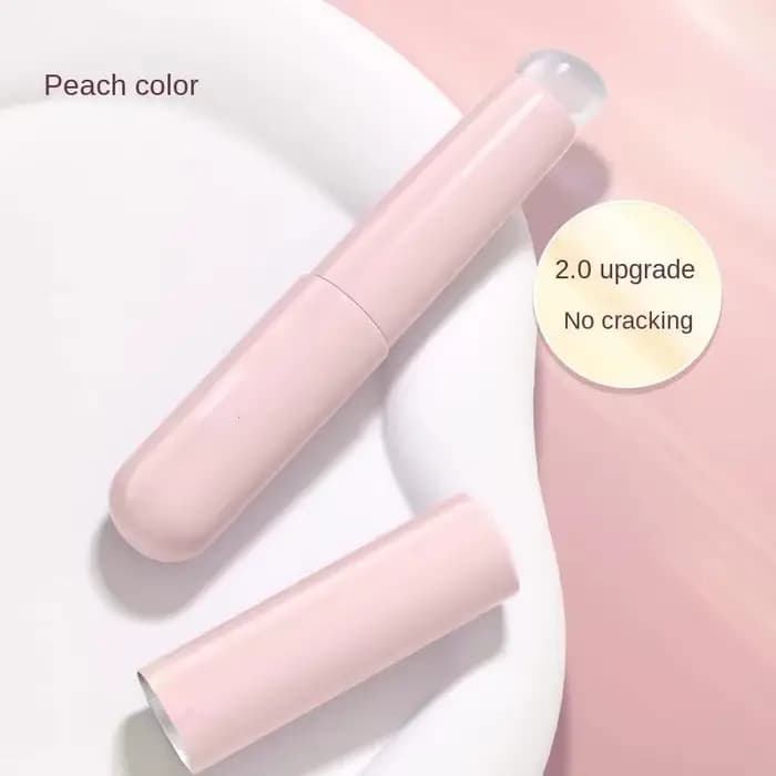 Brosse à lèvres en Silicone avec poignée en plastique ABS, applicateur de rouge à lèvres et de baume