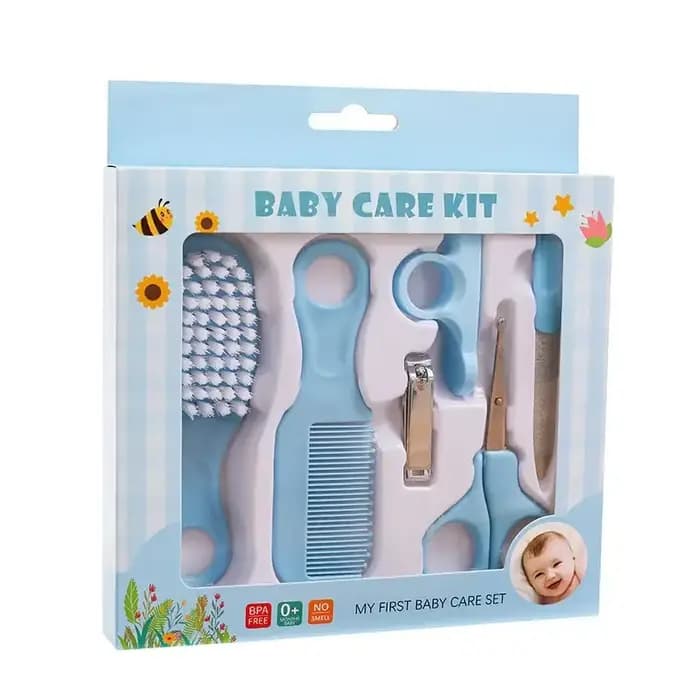 Ensemble de soins pour bébé, coupe-ongles sûr, peigne souple, brosse de soin, peigne BLOHair, ensemb