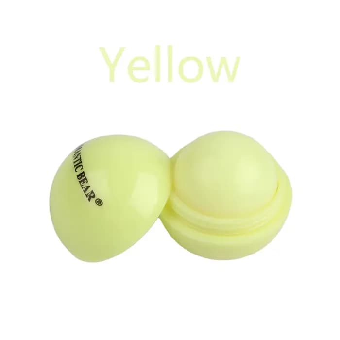 Baume à lèvres mignon en forme de boule – Plomb à lèvres hydratant, apaisant et longue durée avec ta