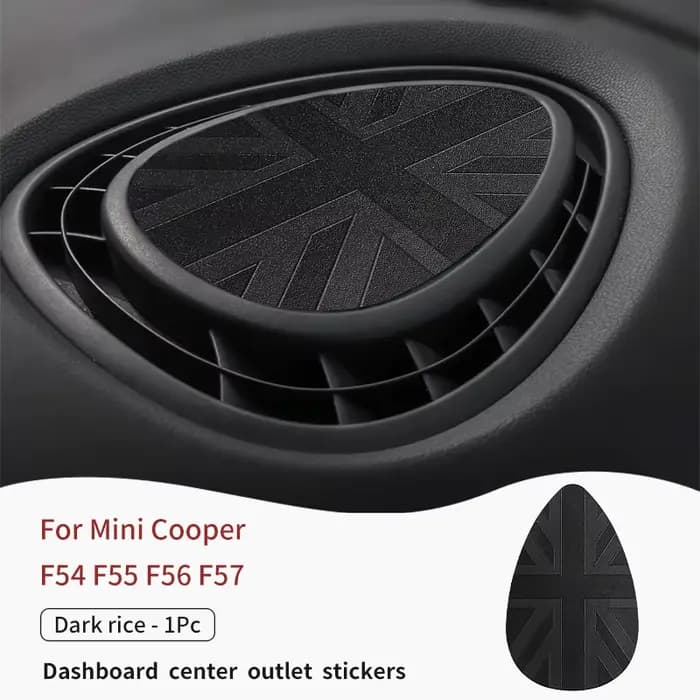 Aérateur de tableau de bord de voiture, sortie d'air conditionné, console centrale pour Mini Cooper