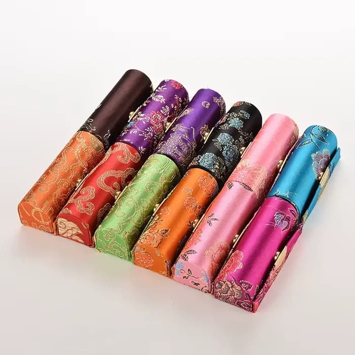 Boîte de rangement pour rouge à lèvres avec miroir pour femme, étui unique, sacs cosmétiques, maquil