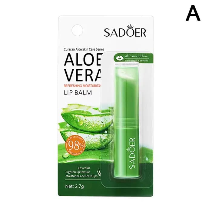 Baume à lèvres à l'aloe vera et noix de coco, hydratant, Anti-fissuration, réparation hydratante, no