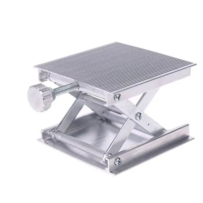 Cric de levage plate-forme ciseaux de moto cric élévateur réglable hauteur de Table élévatrice pour
