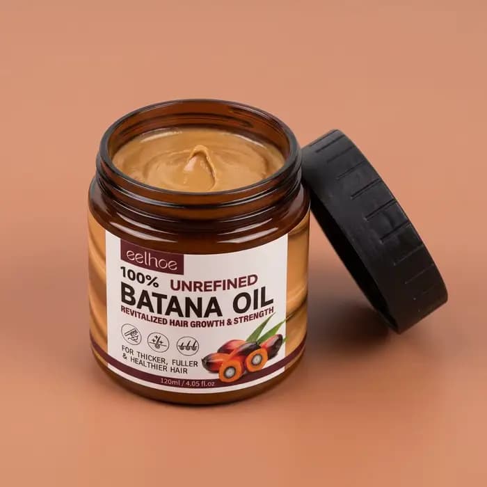 Baume nourrissant naturel pour le cuir chevelu à l'huile de Batana, renforce les cheveux faibles, fa