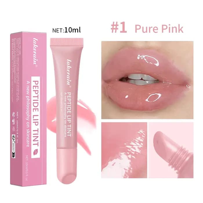 Rouge à Lèvres Hydratant avec Finition en Verre, Brcorporelle, Pailmétrage, Repulpant, Haute Brillan