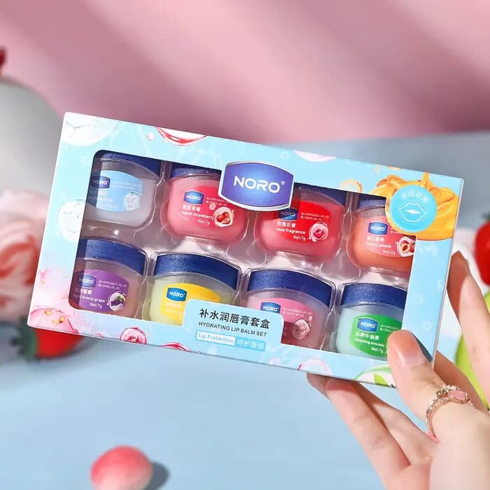 Ensemble de 8 masques hydratants pour les lèvres - fournit une hydratation et un soin longue durée p
