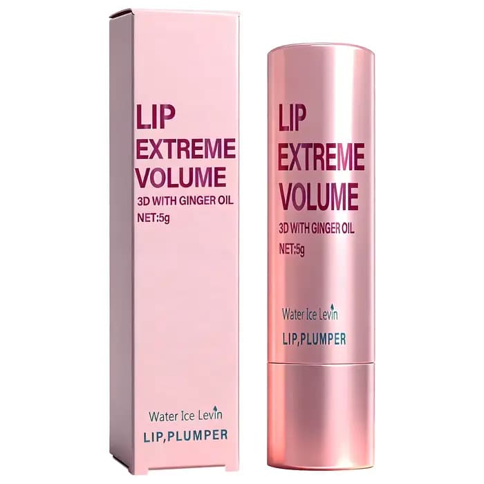 Gloss à Lèvres Volume 5g à l'Huile de Gingembre - Hydratant Non Collant, Lèvres Lisses et Pulpeuses,