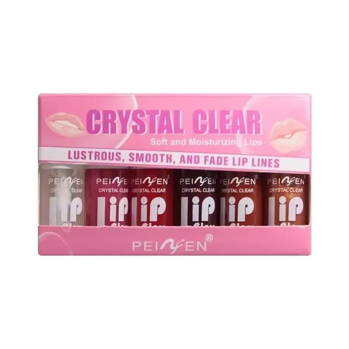 Rouge à lèvres hydratant transparent, 6 pièces, gloss, huile, liquide, maquillage, cosmétiques
