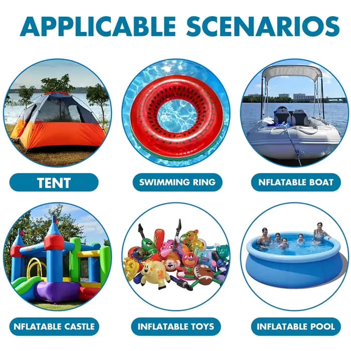 Kit de réparation de liner de piscine, 10 à 100 pièces, kit de réparation sous-marine, patch robuste et étanche pour matelas pneumatique, réparation auto-adhésive en PVC gonflable