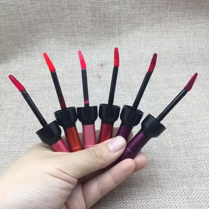 Rouge à lèvres longue durée imperméable en forme de bouteille de vin pour femme