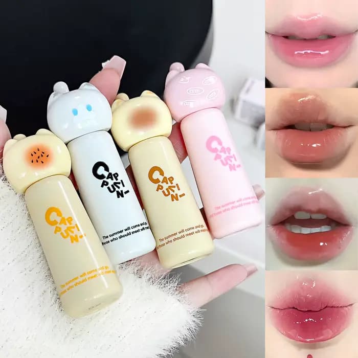 Brillant à lèvres chat mignon – Vernis à lèvres hydratant