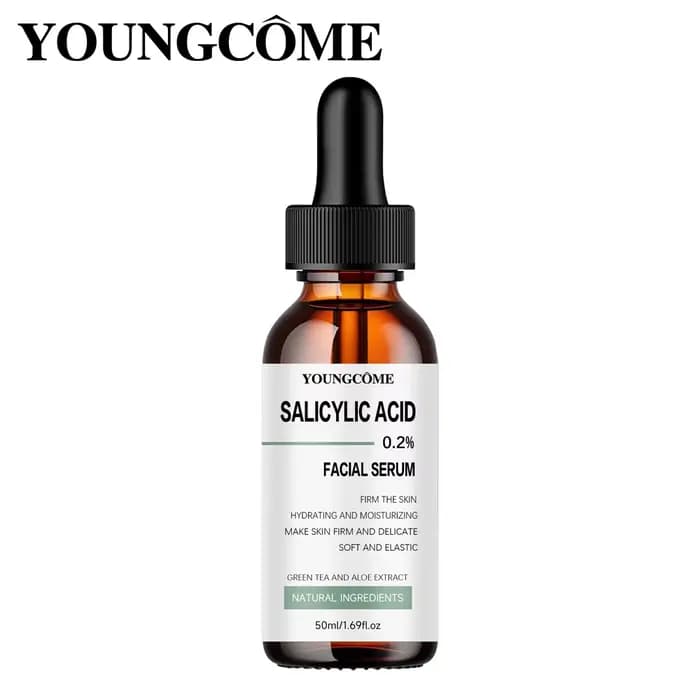 Sérum visage raffermissant 30 ml/50 ml, riche en acide salicylique, acide hyaluronique, vitamines C adapté à tous types de peau, effet raffermissant