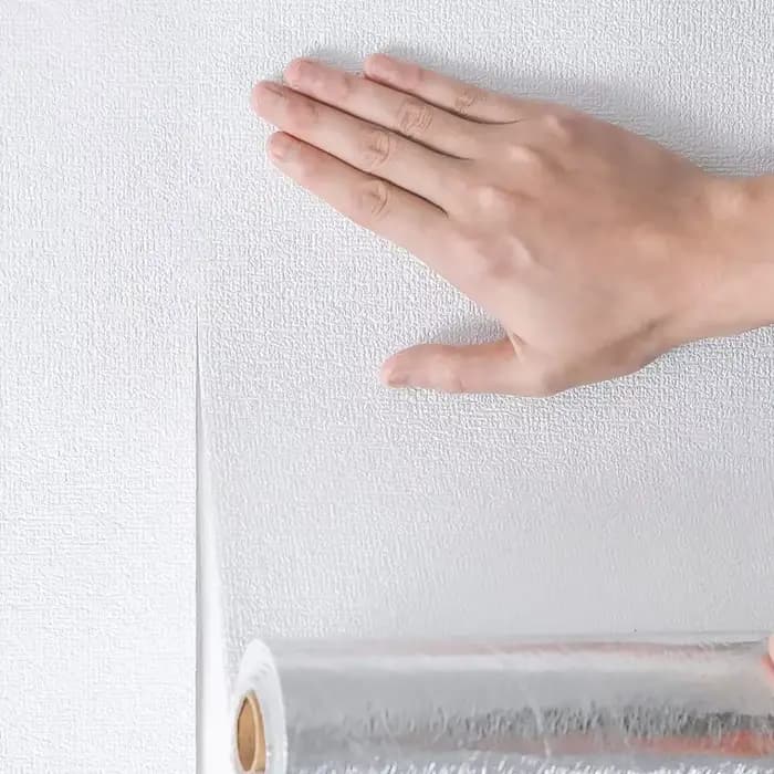 Papier peint autocollant 3D en PVC épaissi, couleur unie, imperméable, pour rénovation murale, 50 cm x 2,8 m/10 m, aspect lin