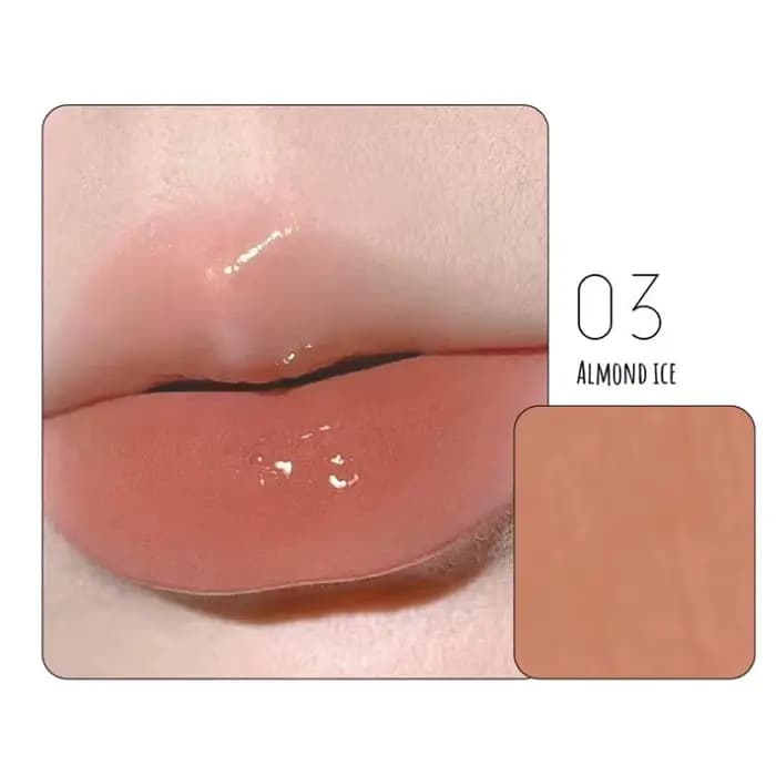 Miroir aqueux Essence brillant à lèvres liquide rouge