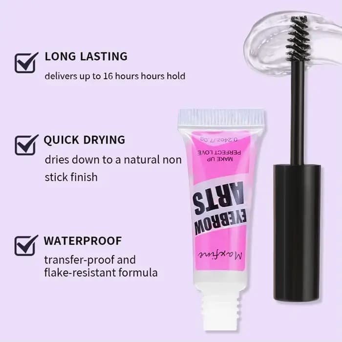 Gel de mise en forme des sourcils, imperméable, naturel, Transparent, longue durée, séchage rapide, colle 3D sauvage, maquillage professionnel, cosmétique