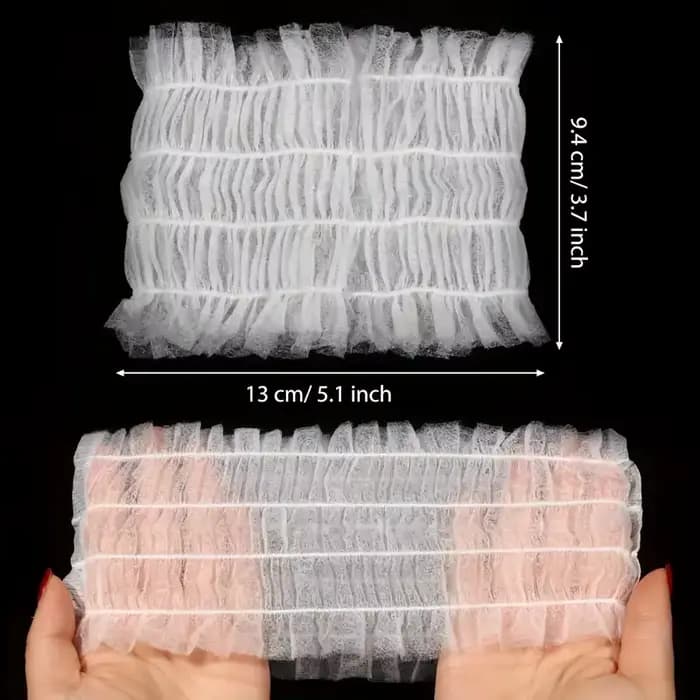 100/50/20 pièces bandeau de cheveux du visage jetable Non-tissé bandeaux de Spa élastique bandeau du visage outil de soins de la peau fournitures de Salon de beauté