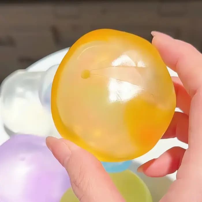 Jouet sensoriel anti-stress en gelée multicolore transparente, non toxique, doux et soyeux, pour l'ADHD, l'autisme, apaisant