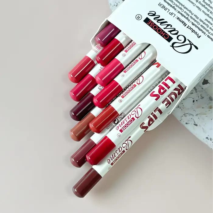 Ensemble de rouges à lèvres longue durée