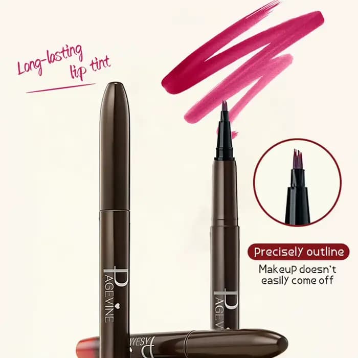 Crayon à lèvres liquide avec pointe fine unique pour un contour précis
