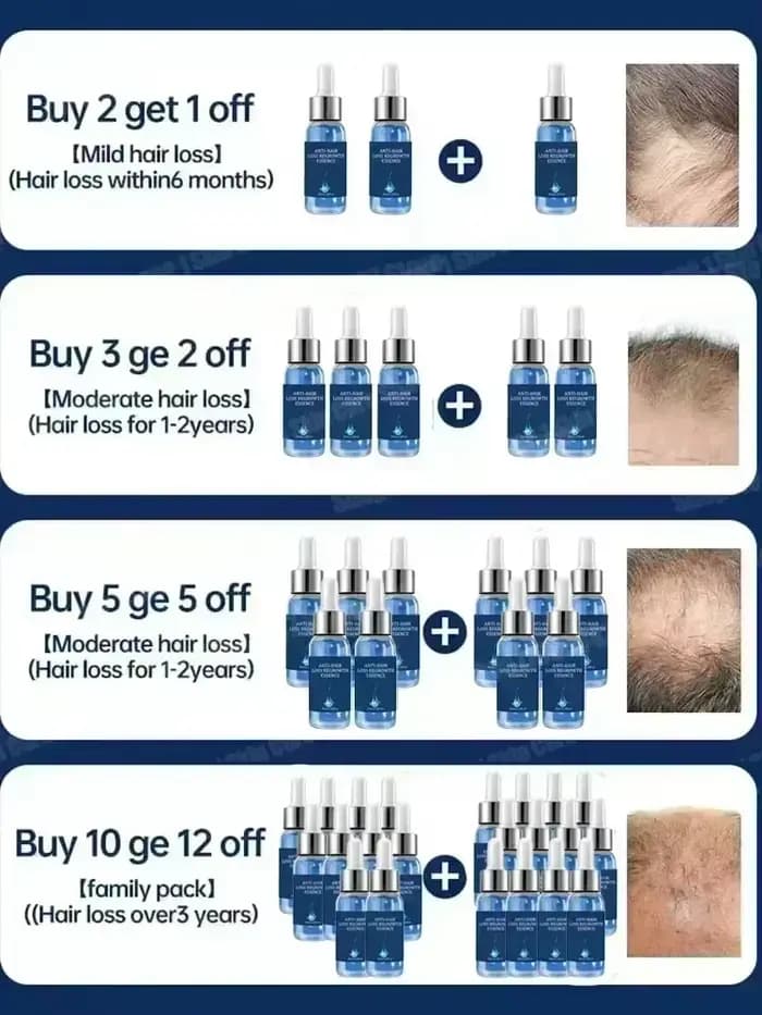 Huile essentielle pour les soins des cheveux, adaptée aux personnes aux cheveux fins et doux.