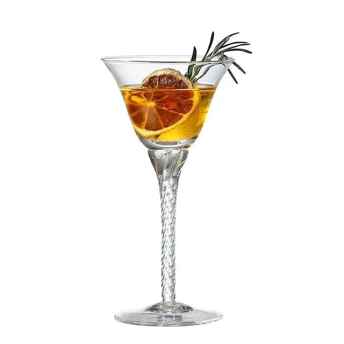 Verre à cocktail, champagne, martini, verres à vin, verrerie à longue tige