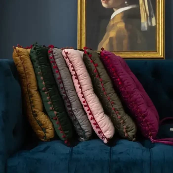 Coussin rond décoratif pour la maison, coussin de canapé, lit, chaise, coussin de sol, siège doux, oreiller Murakami/coussin de sol