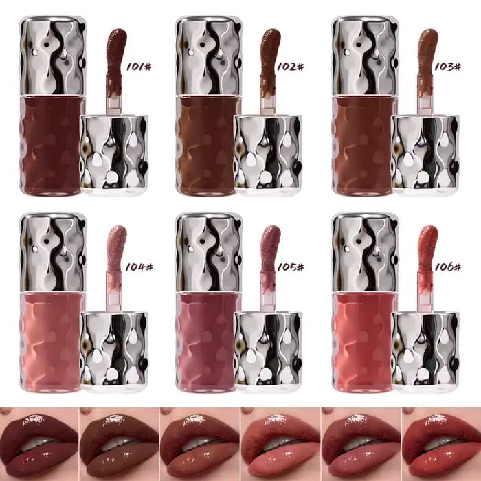 Gloss à lèvres volumisant Beauty Glazed 6 couleurs