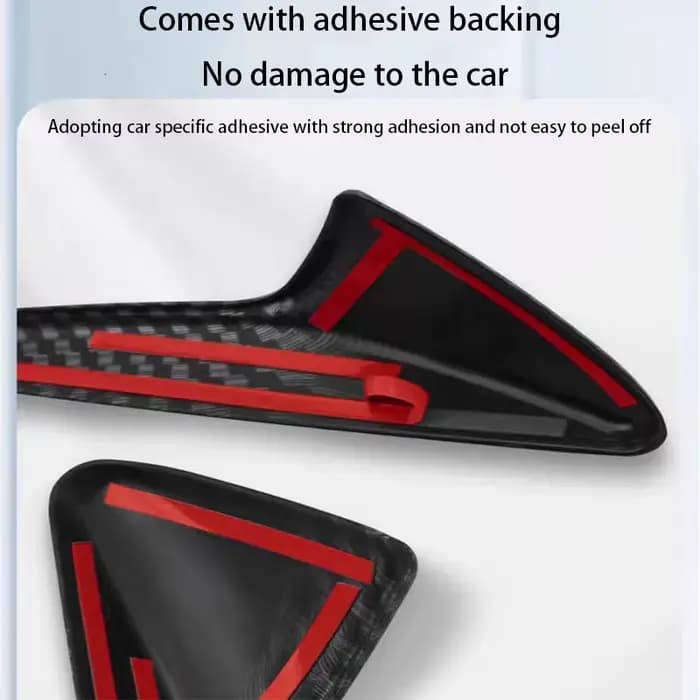 Couverture de caméra latérale en ABS à motif carbone pour Tesla Model 3 Highland 2024 Model Y Juniper 2026, accessoires autocollants pour panneau ABS