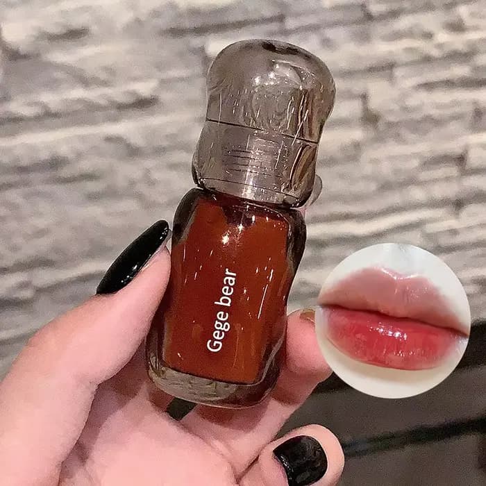 Teinte pour les lèvres Gege Bear Crystal Gloss – Formule hydratante automne/hiver