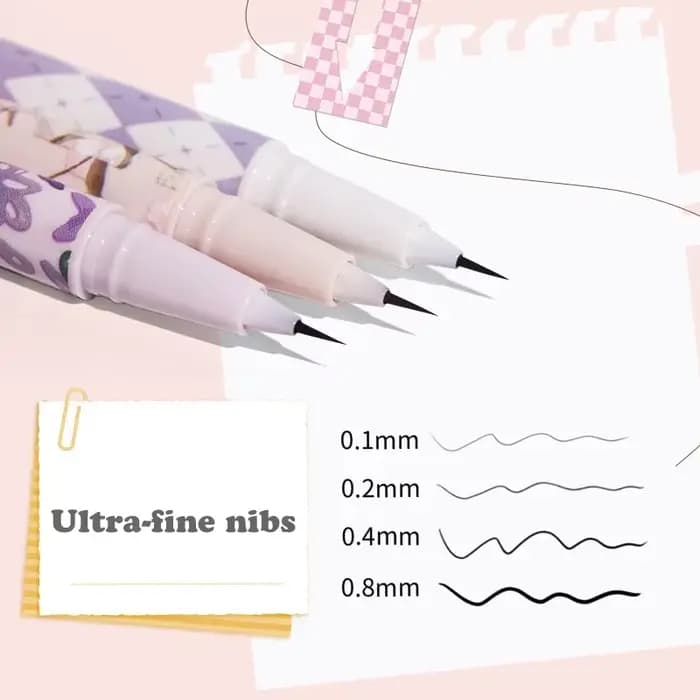 Crayon Eyeliner blanc en gel doux