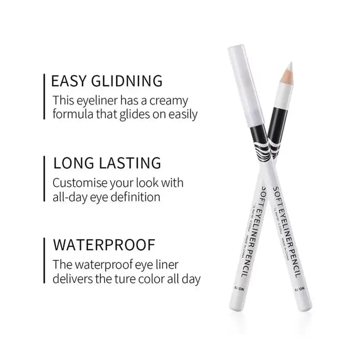 Crayon Eyeliner blanc pour femmes