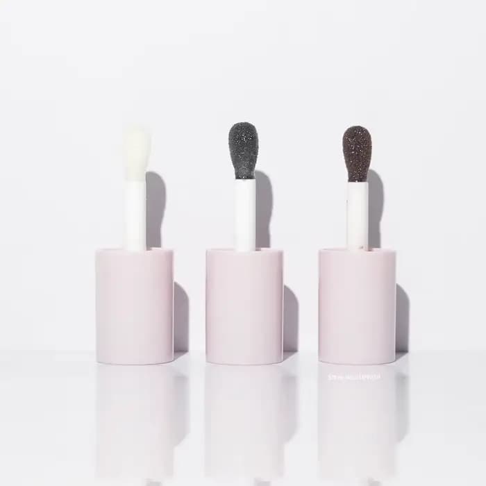 Gelée noir huile à lèvres brillant à l'eau miroir glaçure