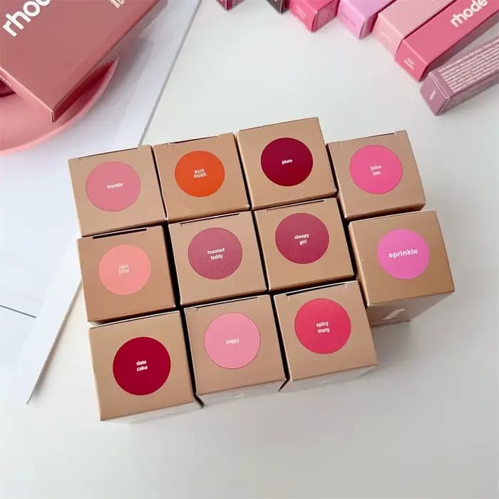 Rhode Pocket Blush LIP Stick Lip Cheek New Candy Apple Teacup Hydrating