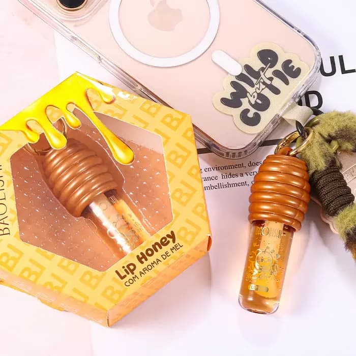 Honey Beauty Cosmetics Lip Ink Gloss Labial Lips Moisturizer Jelly Lipstick Bright Oil Moisturizing Balm Big Lip Brush