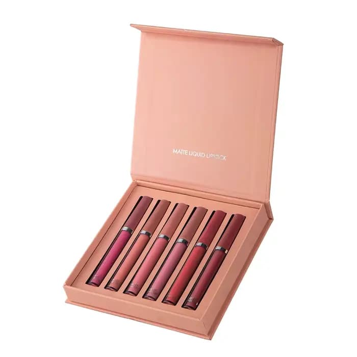 Ensemble de 6 documents de rouges à lèvres Jules Gloss