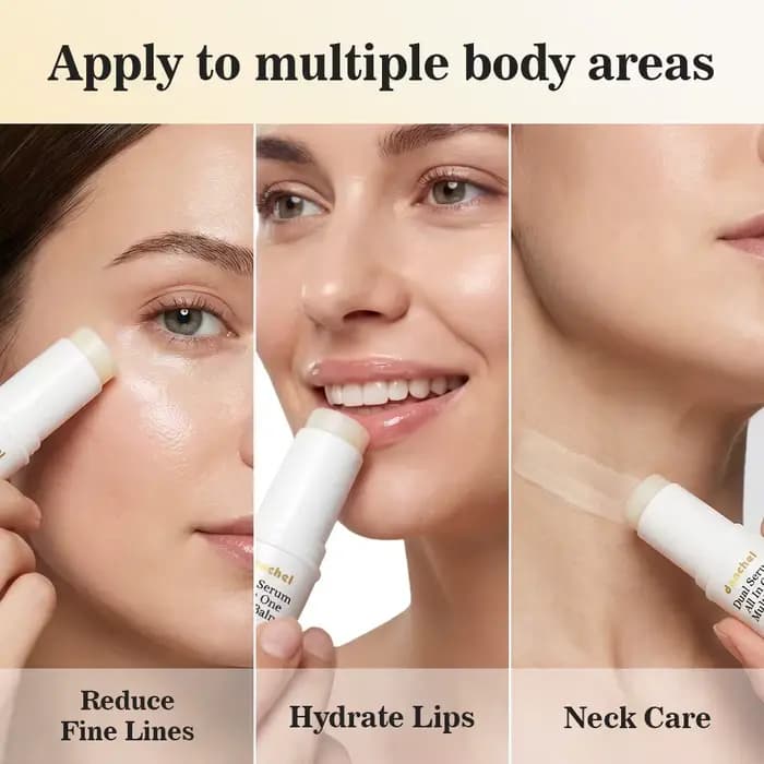 Stick multi-baume végétalien au collagène et à la vitamine C 3-en-1 hydratant