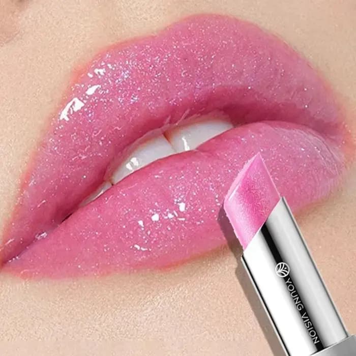 Rouge à Lèvres Hydratant et Brcorporelle en Gelée de Clip Rose