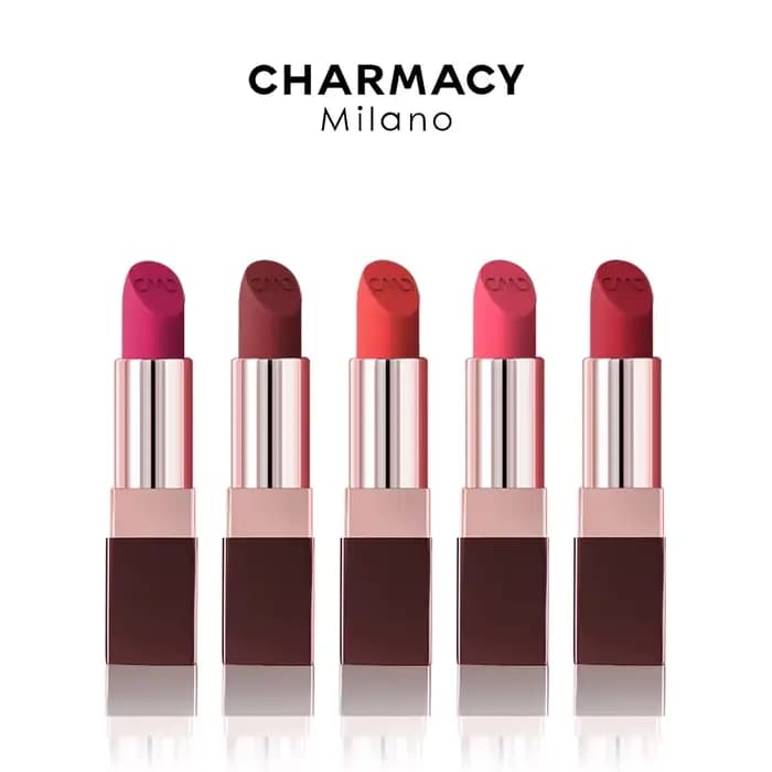 CHARMACY mat Durable facile à porter rouge à lèvres naturel mat