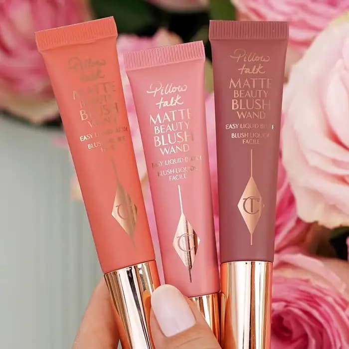 Charlotte Tilbury Diamond Metal Glitter Rotary Lipstick Waterproof Durable Matte Powder Beauty Blush Wand Natural Color Makeup
