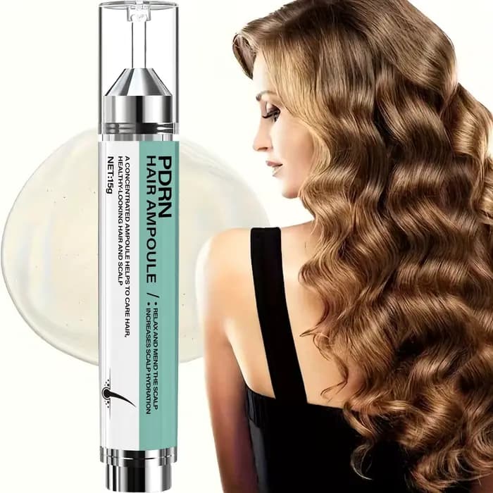 Ampoule capillaire à la kératine et à la biotine, hydrate et répare en profondeur les cheveux, augmente l'hydratation du cuir chevelu pour un aspect sain.