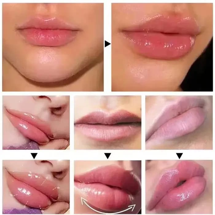Gloss Repulpant Instantané pour les Lèvres – Réduit les Ridules