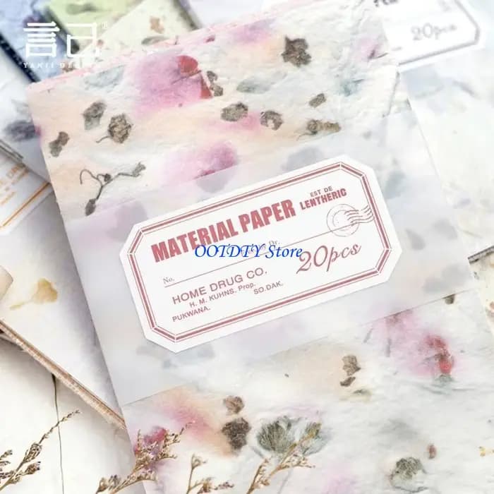 367a 20 feuilles fond esthétique Papier décoratif Scrapbooking Papier d'embellissement