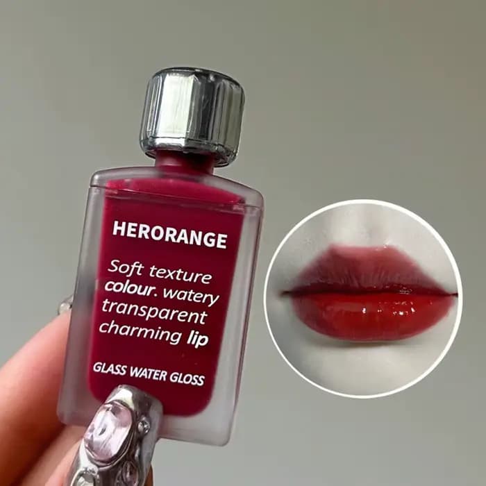 Lèvres repulpées hydratantes effet miroir couleur