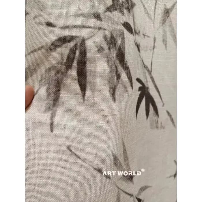 Cotton Linen French Curtains for Living Room Bedroom Dining Tulle Custom Size Classic Decor Nature Vertically Simple European