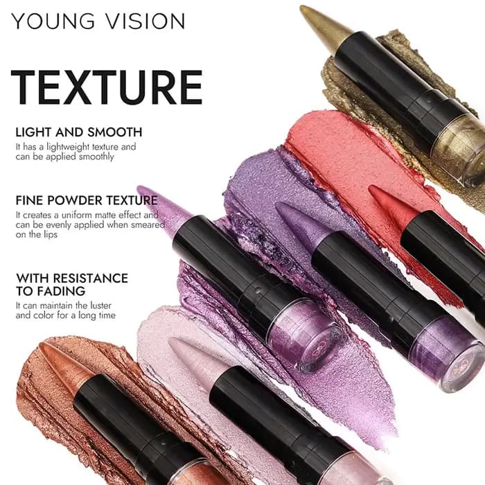 Gloss à lèvres pailleté violet