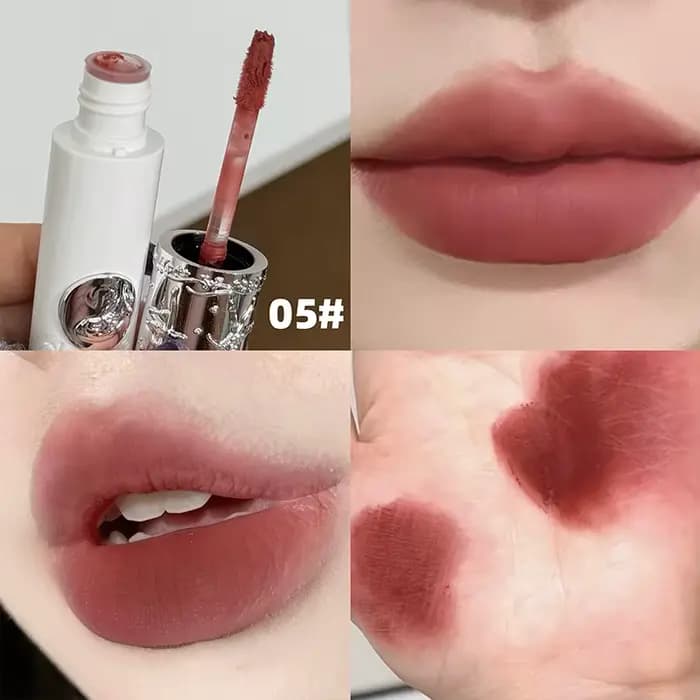 NICEKEY Rouge à Lèvres Liquide Mat Nude Hydratant