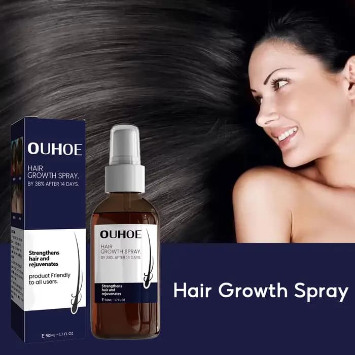 Spray pour la croissance des cheveux, nourrissant, hydratant, plus épais, réparation des dommages, renforcer le traitement du cuir chevelu, produits capillaires, 50ml