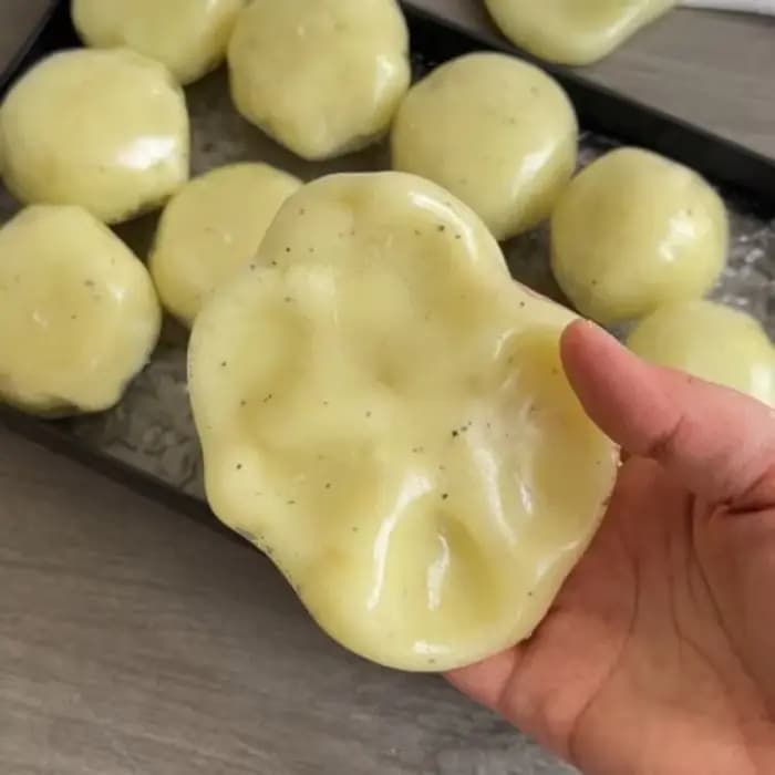Jouet anti-stress réaliste en forme de purée de pommes de terre en vaseline, fait main, doux, amusant, pour la décompression, décoration de la maison, cadeaux