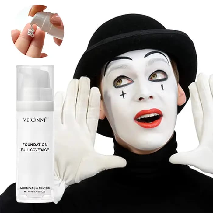 Fond de teint liquide blanc